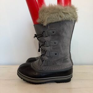 Sorel Grey Joan Of Artic Winter Boots